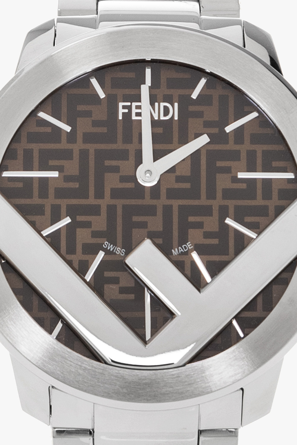 Fendi best sale silver watch